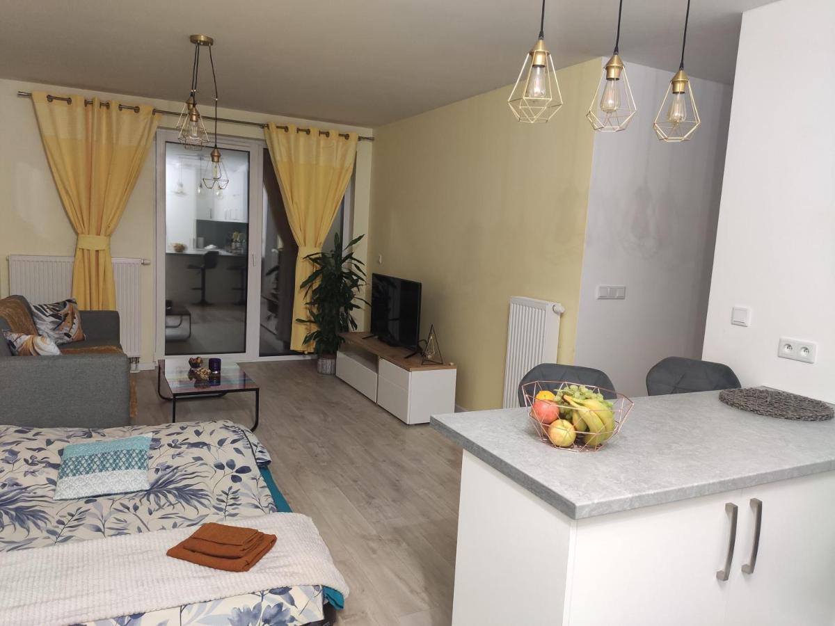 Przytulny Apartament Z Ogrodkiem Cracovia Esterno foto